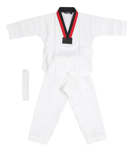 Uniforme De Taekwondo Para Niños Con Cinturón De Poliéster Y