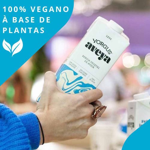 Bebida Vegetal De Aveia Leve Yorgus 1l