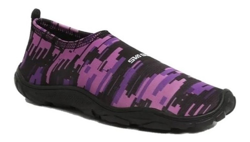 Zapato Acuatico Svago Modelo Camuflaje Color Morado