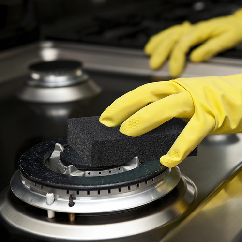 Cuenco De Esponja Limpiadora Desincrustante Con Nanocorindón