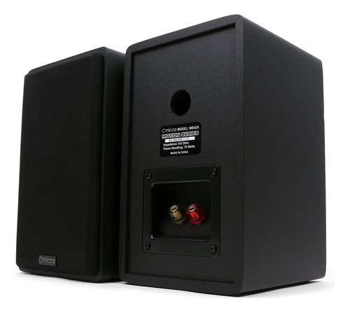 Par De Altavoces Micca Mb42x Rca Y Bluetooth, Negro