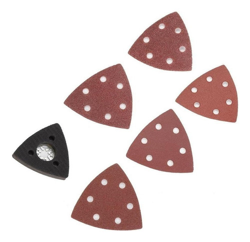 101 Pçs Lixa Oscilante Triangular Multiferramenta S