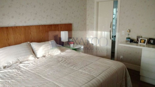 Imagem 7 de 15 de Apartamento A Venda No Campo Belo, Com 237m², 4 Suítes E 4 Vagas. - Em42906
