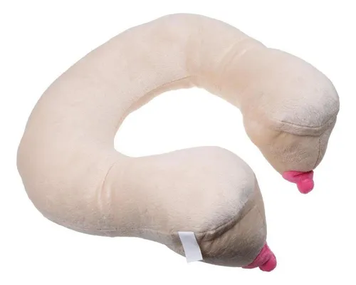 N Almohada Broma Teta Cuello Regalo Novedad Fiesta Adultos