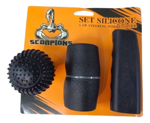 Kit Forro De Volante De Silicone Antiresbalante Scorpions