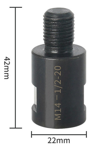 Adaptador M14 Macho A Hembra De 1/2 ''-20, Accesorio