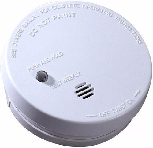 Sensor Detector De Humo Autónomo Inalámbrico 9 Volts Kidde