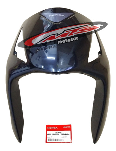 Carcasa Frente Pechera Original Honda Biz 125 Azul Moto Sur