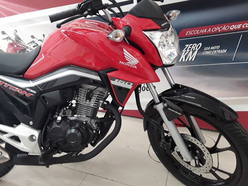 Honda Cg 160 Titan Ex - Freios Cbs - Painel Digital Blackout