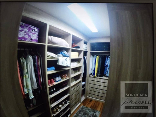 Imagem 12 de 30 de Sobrado Com 4 Dormitórios À Venda, 325 M² Por R$ 2.500.000,00 - Condomínio Ibiti Royal Park - Sorocaba/sp - So0010