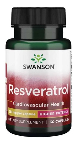 Swanson - Resveratrol Higher Potency 250mg 30 Caps