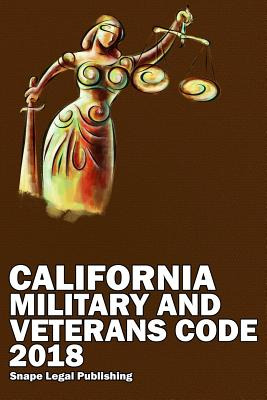 Libro California Military And Veterans Code 2018 - Snape,...