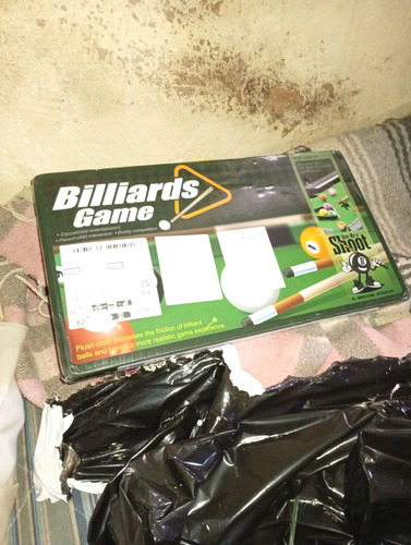 Mini Mesa De Billar Verde (Usado)