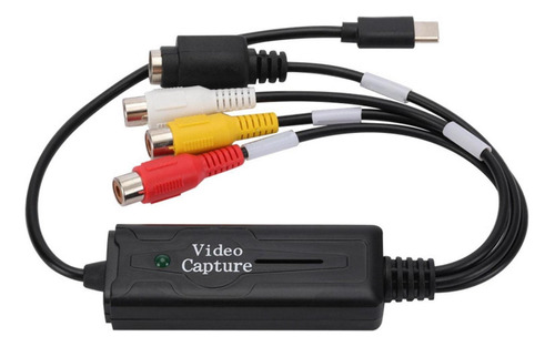 Convertidor De Rca A Usb Vigilancia De Video Tipo C