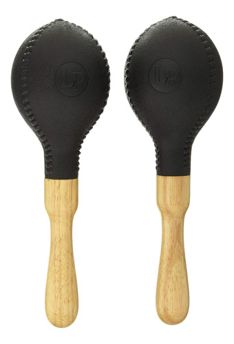 Latin Percussion Lp281r Maracas Recargables, Color Negro