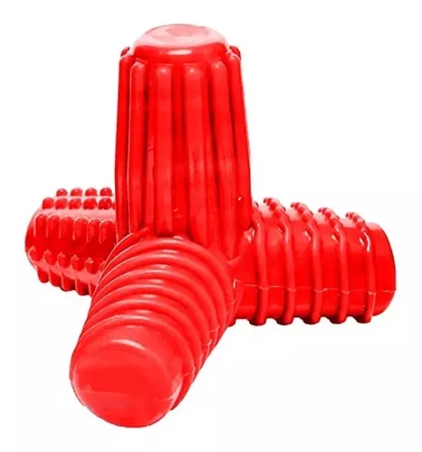 Mordedor 4 Dogs Nylon Pet Games - P - Vermelho, Rói, Brinca e Limpa os  Dentes