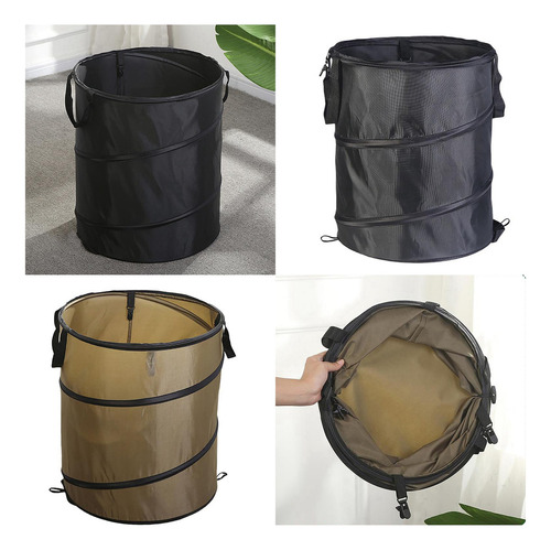 Y 2 Cubos De Basura For Jardiner, Plegables, Reutilizables,