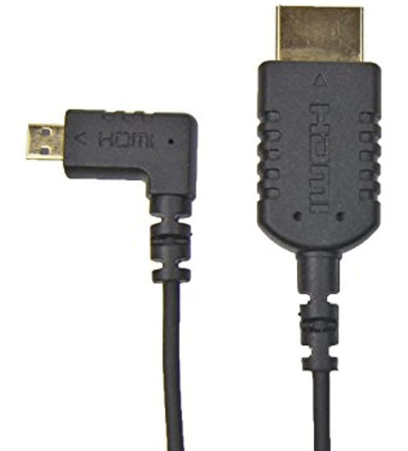 Cmr Ultraflex Micro, Angulo Recto, Hdmi Macho A Cable Macho