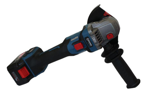 Miniesmeril 4 1/2' Dongcheng + 2 Bat 4.0 Ah +10 Discos Bosch