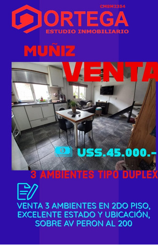 Venta 3 Ambientes Tipo Duplex Oportunidad