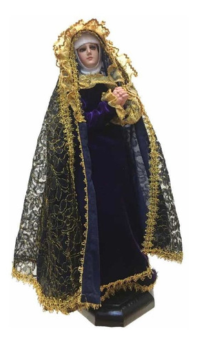 Virgen De  Dolorosa Para Vestir 51cm