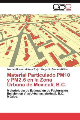 Libro Material Particulado Pm10 Y Pm2.5 En La Zona Urbana...