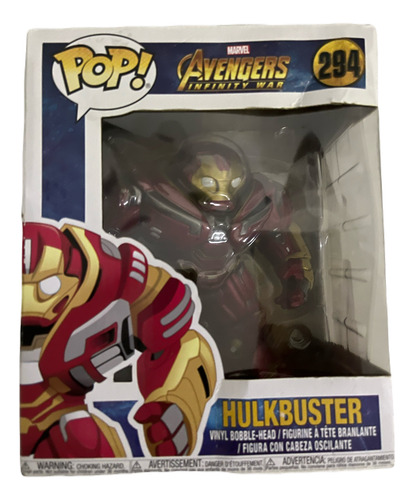 Figura De Acción Hulkbuster Avengers Infinity De Funko Pop! (Usado)