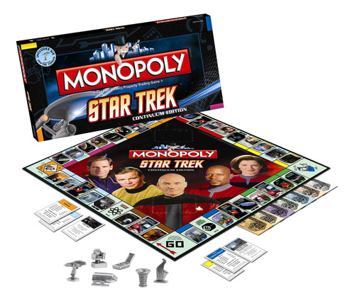 Juego De Mesa Usaopoly Monopoly Star Trek Continuum