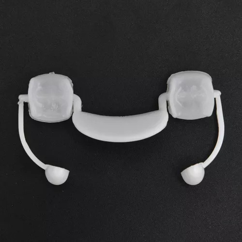W Soft Silicone Vampire Fangs, Dentes Retráteis