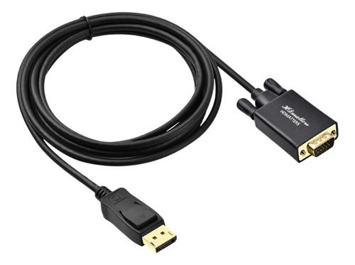 Cabo Displayport Vga Dp Vga  3m 3 Metros Monitor Vga