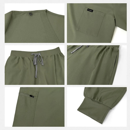 Uniforms Scrubs For Neutral Set - Stretch Scrub Top & Pants