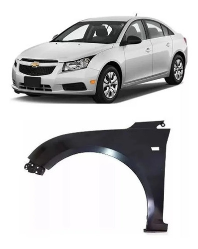 Paralama Esquerdo Cruze Hatch Sedan 2010 2011 2012 A 2015  