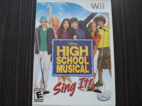 High School Musical Sing It Nintendo Wii Y Wii U