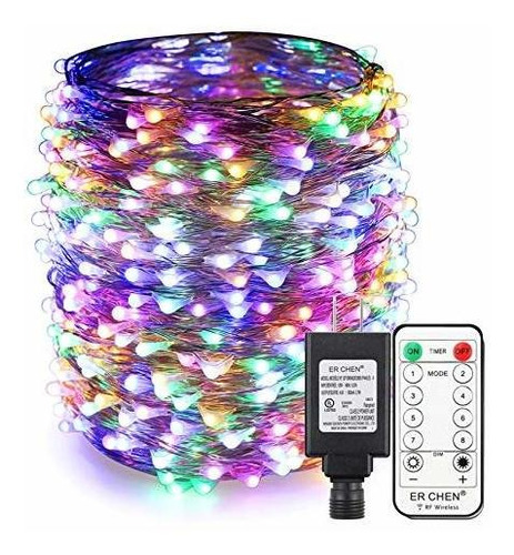 Luces Led 165 Ft, 500 Estrellas Navideñas Multicolor.