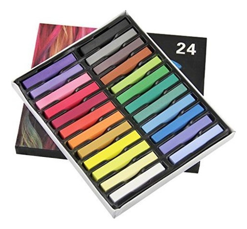 Gis Para Cabello - Bxt 24 Color Temporary Hair Chalk Non