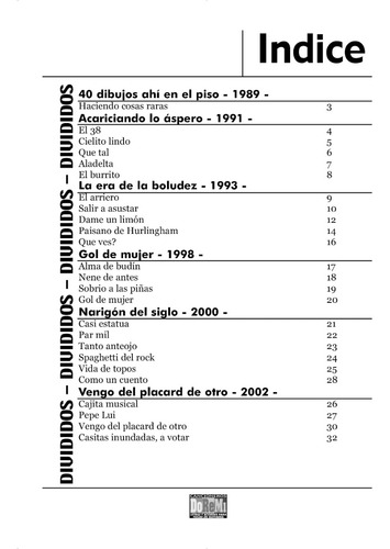 Libro Cancionero Divididos Fisico