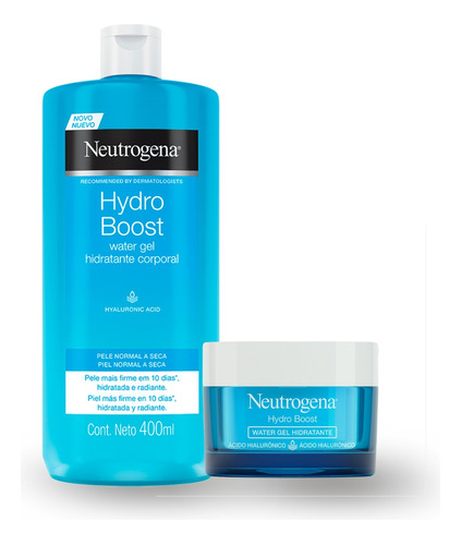 Pack Neutrogena Hydroboost Gel Crema Corporal + Hidratante