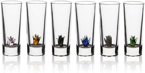 Decantador Tequila The Wine Savant, 6 Vasos Y Botella 739ml