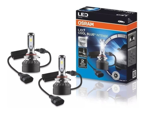 Imagen 1 de 9 de Lampara Led Hb3/hb4 9005-9006 Osram Cooler 69005/6cw X Par