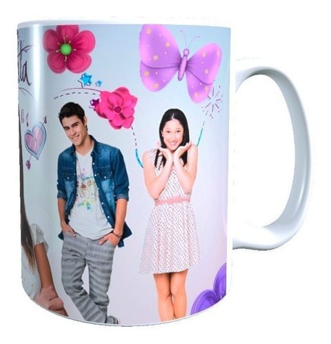 Taza Violetta Programa Disney Infantil