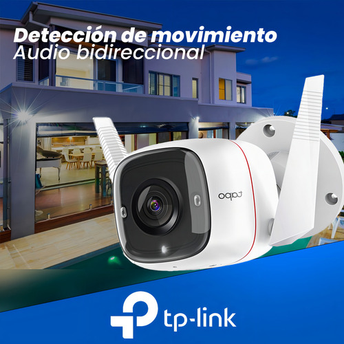 Cámara De Seguridad Tp-link Tapo C310 V1 Tapo Smart Con Reso