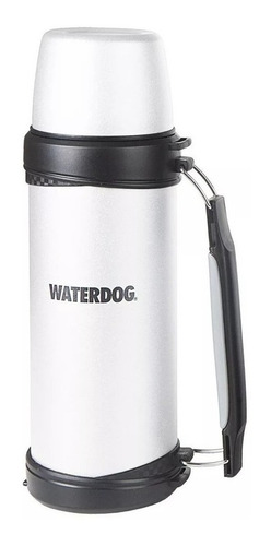 Imagen 1 de 4 de Termo Waterdog Ta 21000 Cc De Acero Inoxidable 1l White