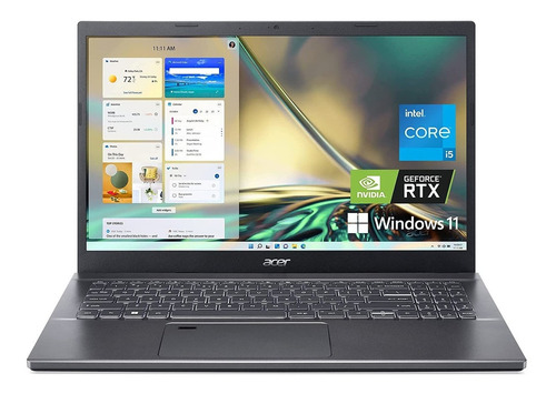 Laptop Acer Aspire 5 15.6'' Rtx2050 I5 8gb 512gb -gris