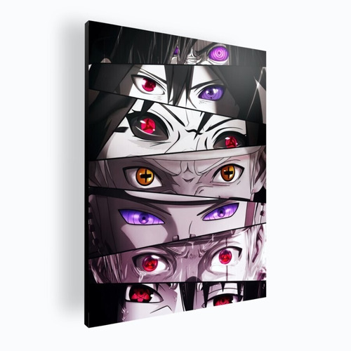 Cuadro Decorativo Mural Poster Naruto 84x118 Mdf