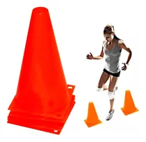Comprar Set 6 Conos De 30cm Entrenamiento Fútbol Deportes - Sportex