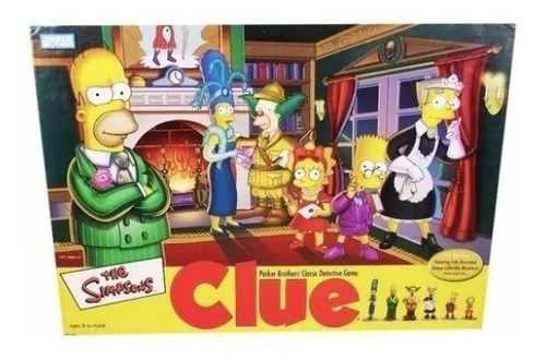 Clue Los Simpsons Juego De Mesa Toyco Hasbro Mi Cielo Azul