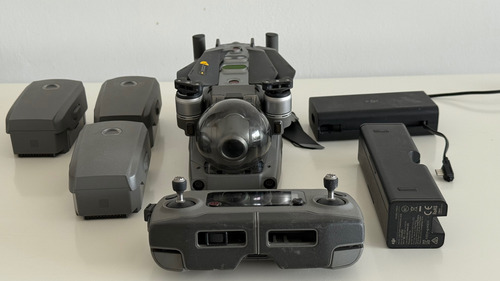 Drone Dji Mavic 2 Zoom Combo 4k Gray 3 Baterías Gris (Usado)