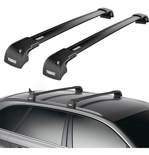 Rack Thule Wingbar Edge 9593b Preto Ponto Fixação Longarina