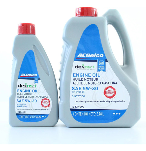 Kit De Afinacion Cruze 2010-2015 5w30 Sintetico Orig