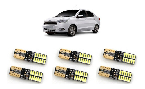 Kit Led Premium Ford Ka Sedan